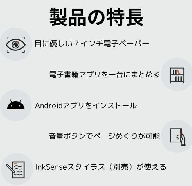 ★ほぼ新品・即発送★BOOX Go Color 7 (Gen 2) おまけ付