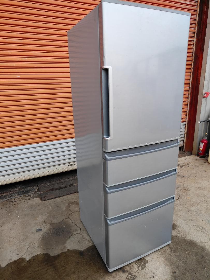 冷蔵庫 AQUA製品名AQR-361F (4ドア) 355L (2017年式)