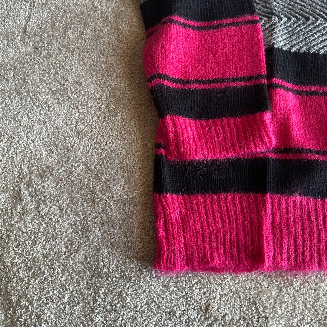 トップス dairiku boarder Knit