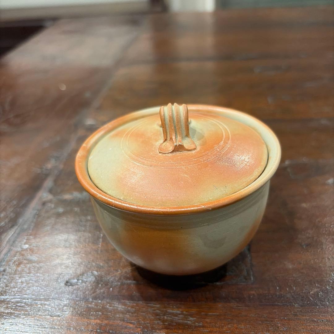 備前焼　宝瓶　煎茶道具