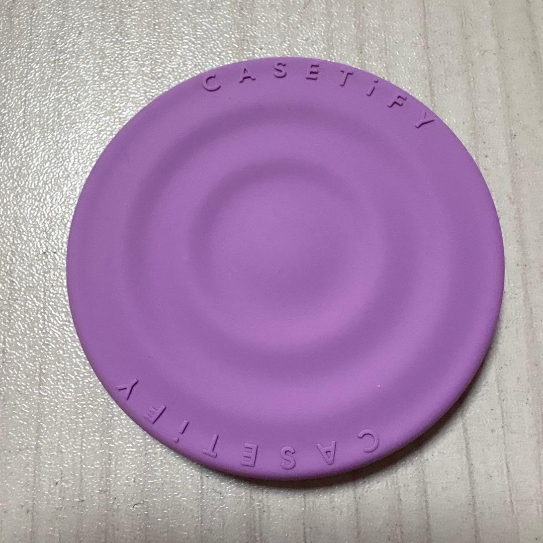 CASETiFY iPhone16 ウェーブシリコン＋グリップスタンド