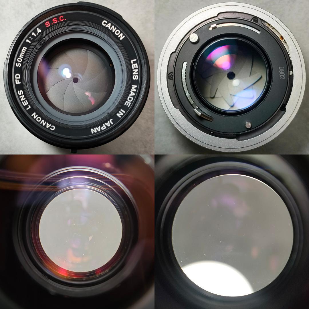 綺麗 Canon F-1 / FD 50mm f1.4○マーク