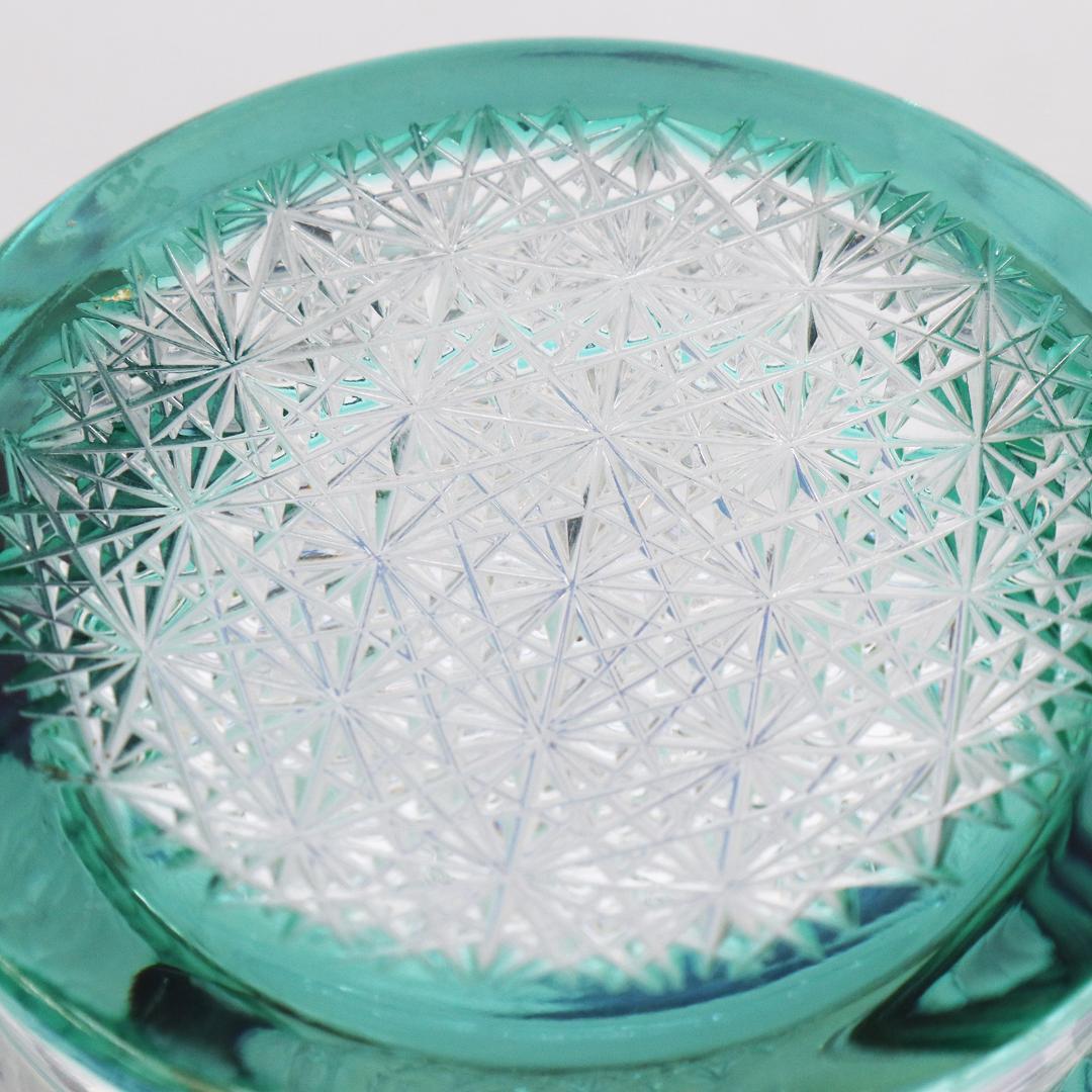 江戸切子 江戸硝子 オールド 四季 夏 但野硝子 切子グラス オールドグラス