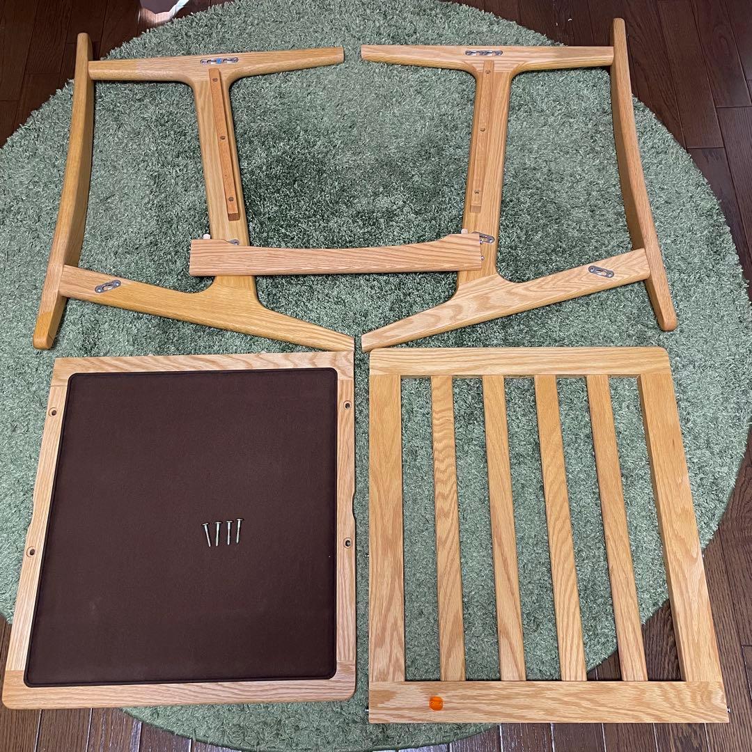 マルニ木工 マルニ60 ハイバックチェア 両肘 フレームのみ オーク材