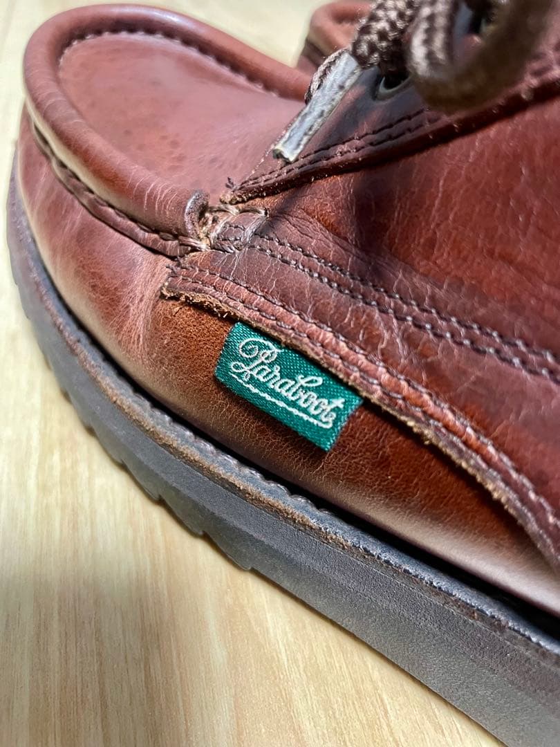 paraboot パラブーツ　モカシン　ブラウン