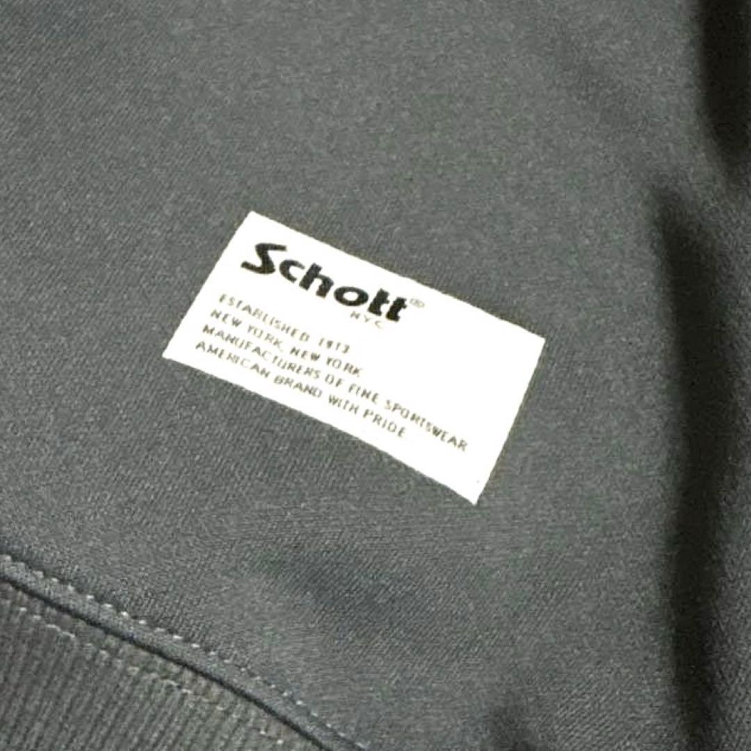 【未使用】Schott ブレイド スウェット/ジャージ チャコールグレー 2XL