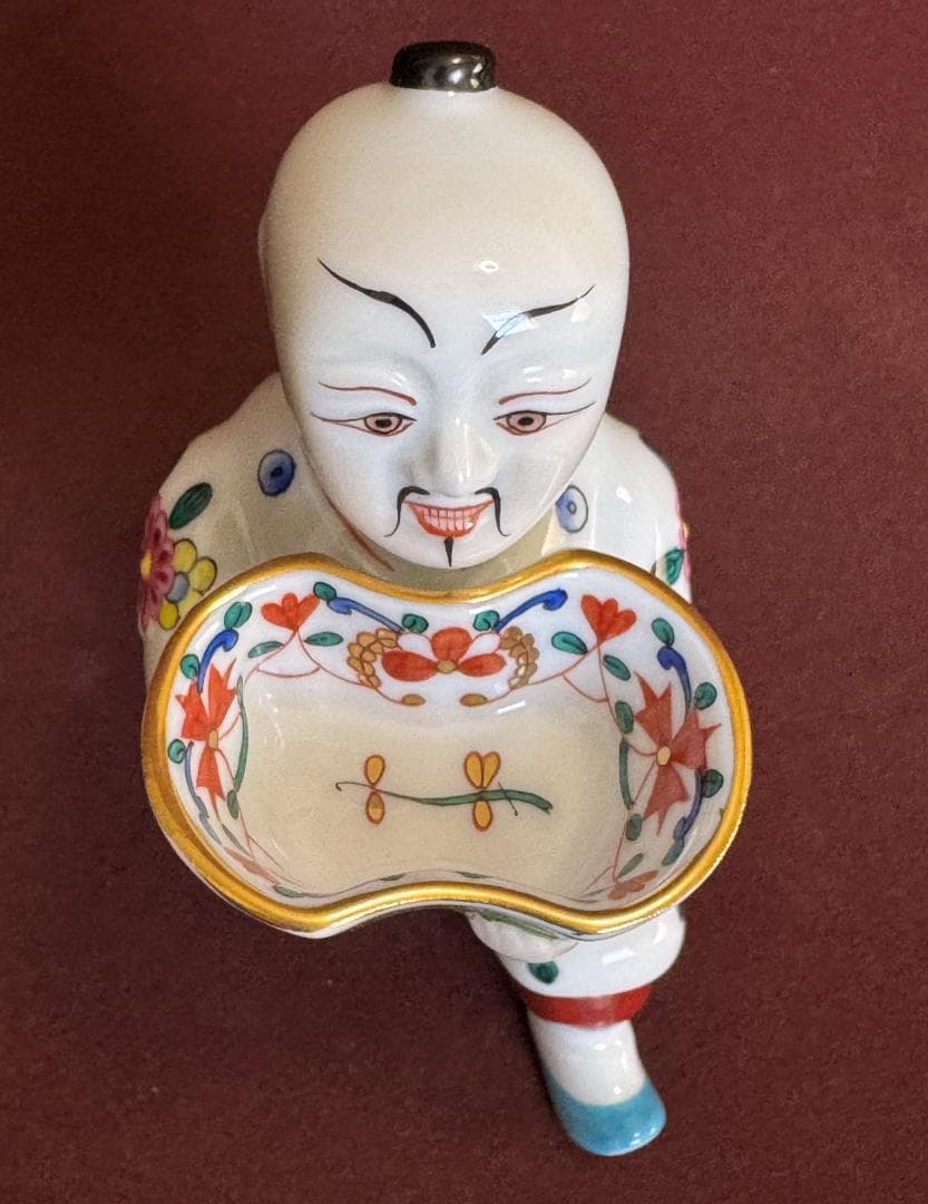 ヘレンド マンダリン(M) お給仕 シノワズリ フィギュリン 人形2