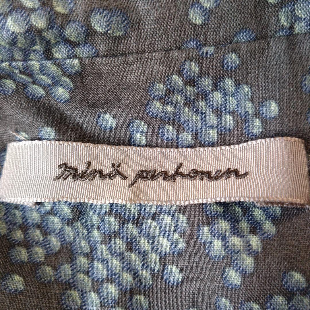 ミナペルホネン　 リネン100%　　　 ワンピース　羽織　カシュクール