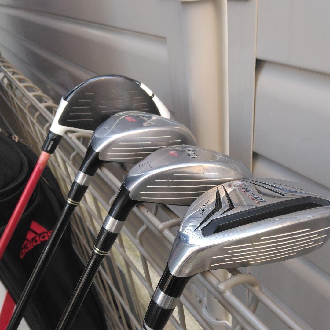 アディダス ゴルフクラブセット テーラーメイド スリクソン オデッセイ他