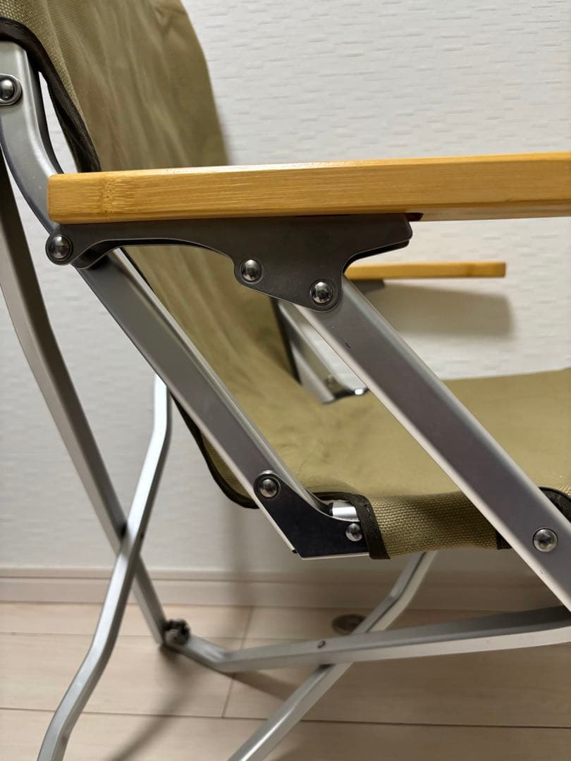 スノーピーク ローチェア30 カーキ　LV-091KH