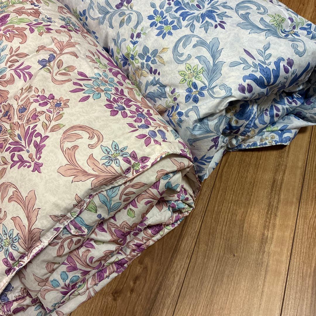 【美品】モリリン 洗える ダウンケット シングルロング 2枚セット