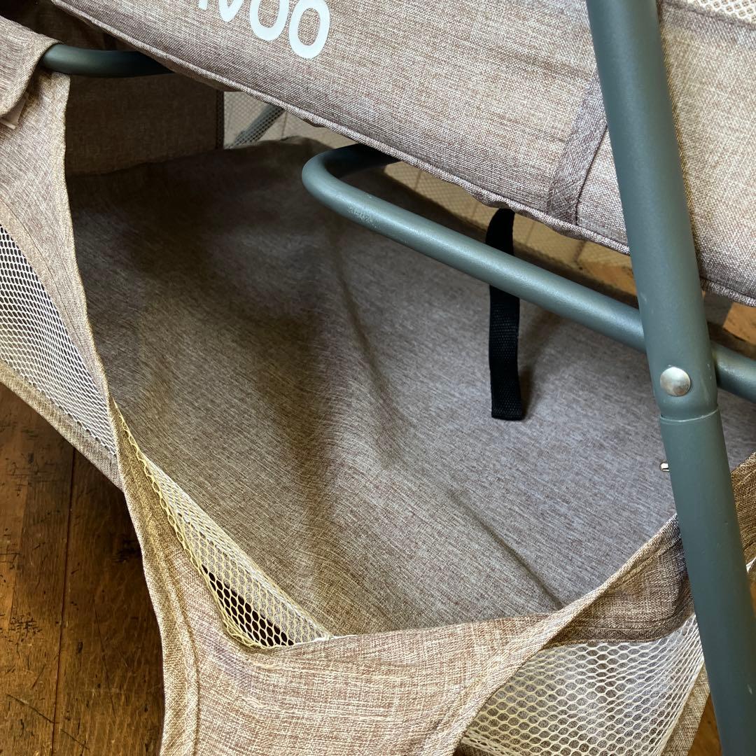 UBRAVOO ユーブラボー 折りたたみ式 ベビーベッド マットレス ベビー寝具