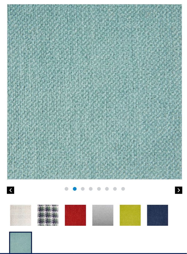 値下げ IDEE Blue grayファブリックチェア