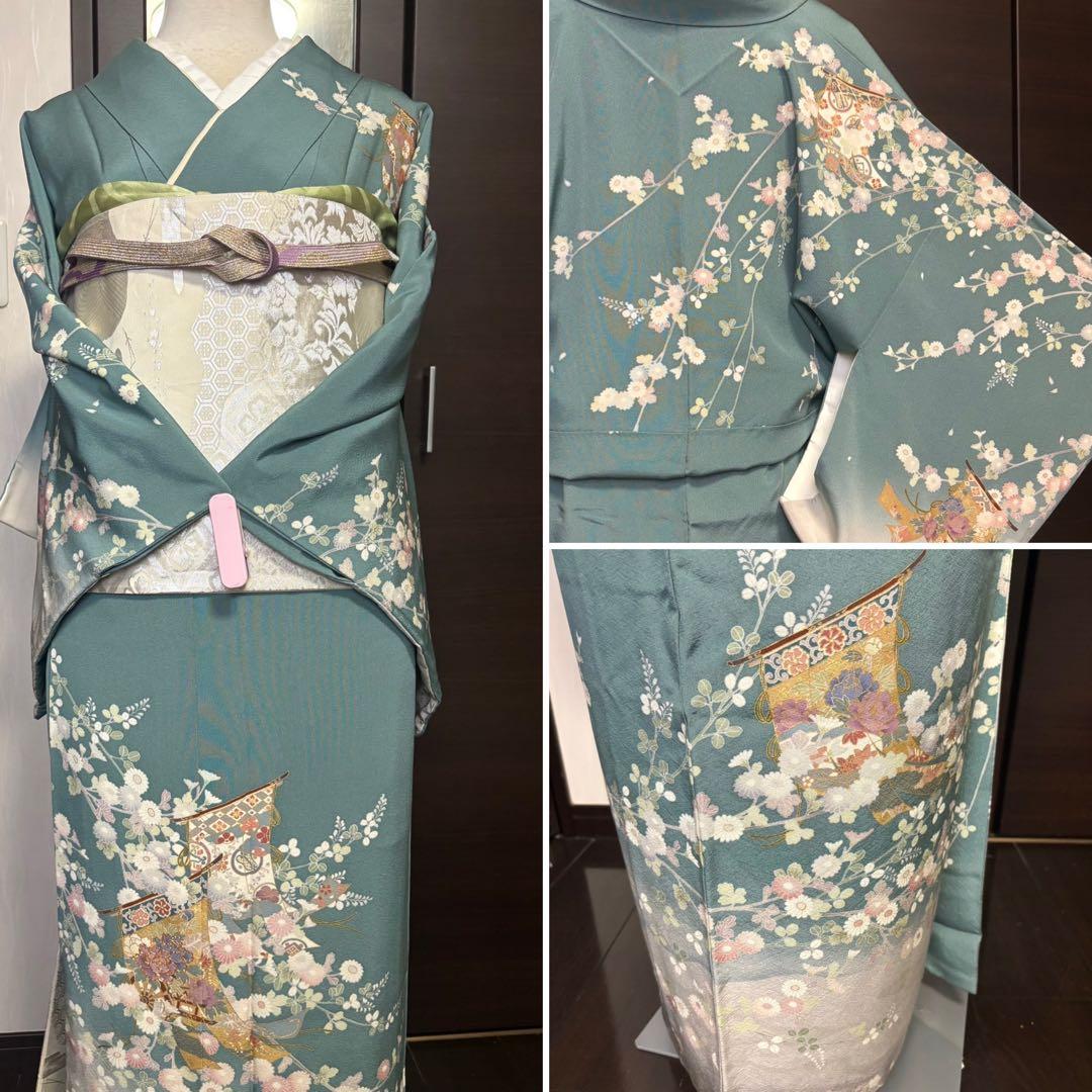 金駒刺繍　訪問着　フルセット！入学式　卒業式　お宮参り