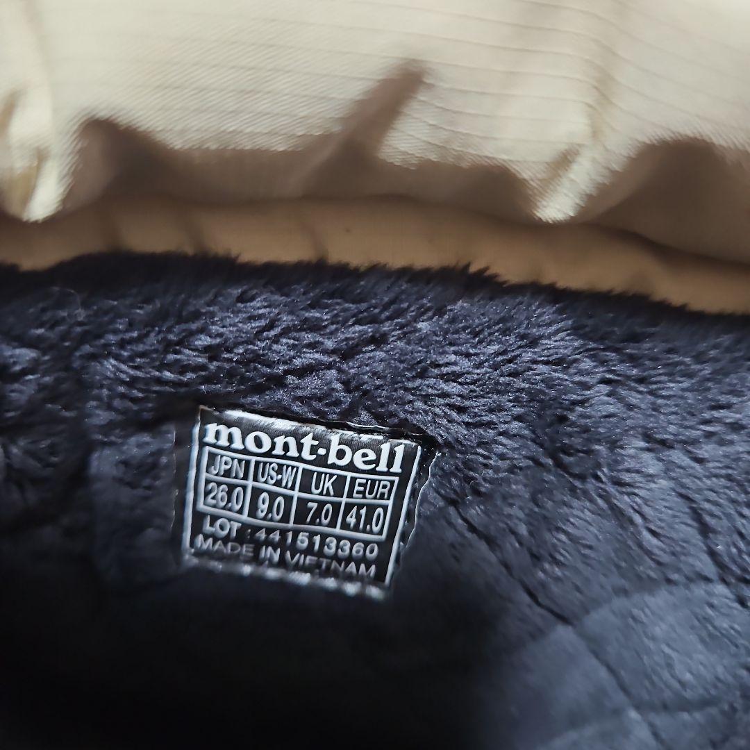美品 モンベル コルチナブーツ26cm スノーブーツ レディース