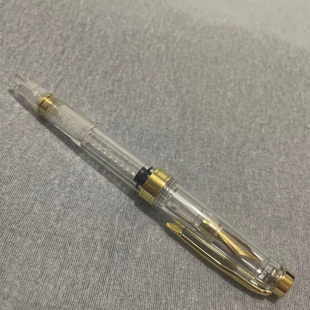 クリアゴールド 万年筆