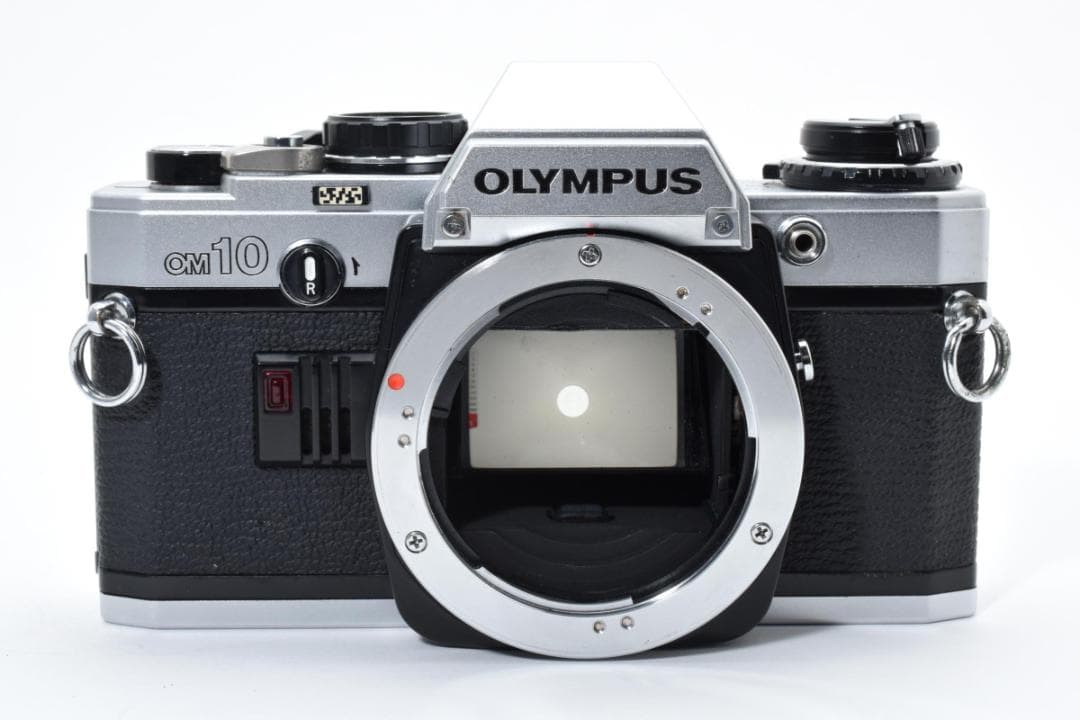 [美品]オリンパス OM-10 一眼レフ 35mm フィルムカメラ シルバー