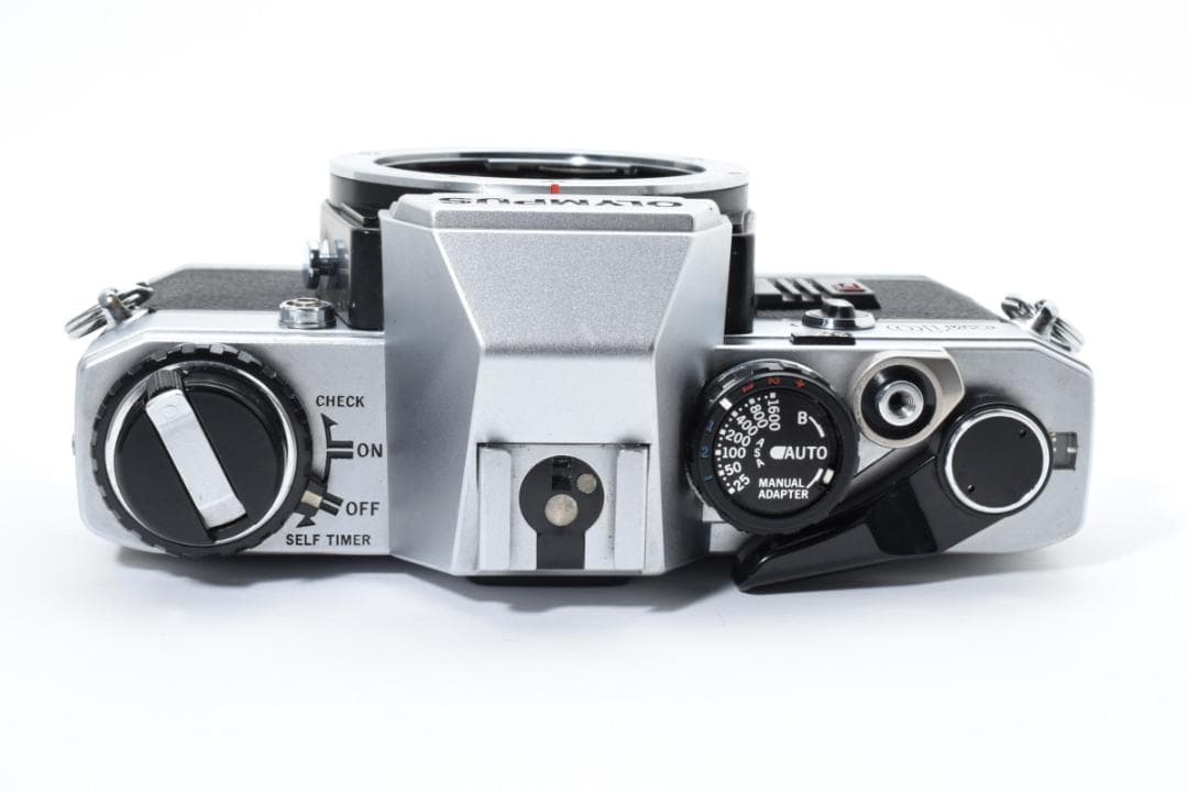 [美品]オリンパス OM-10 一眼レフ 35mm フィルムカメラ シルバー