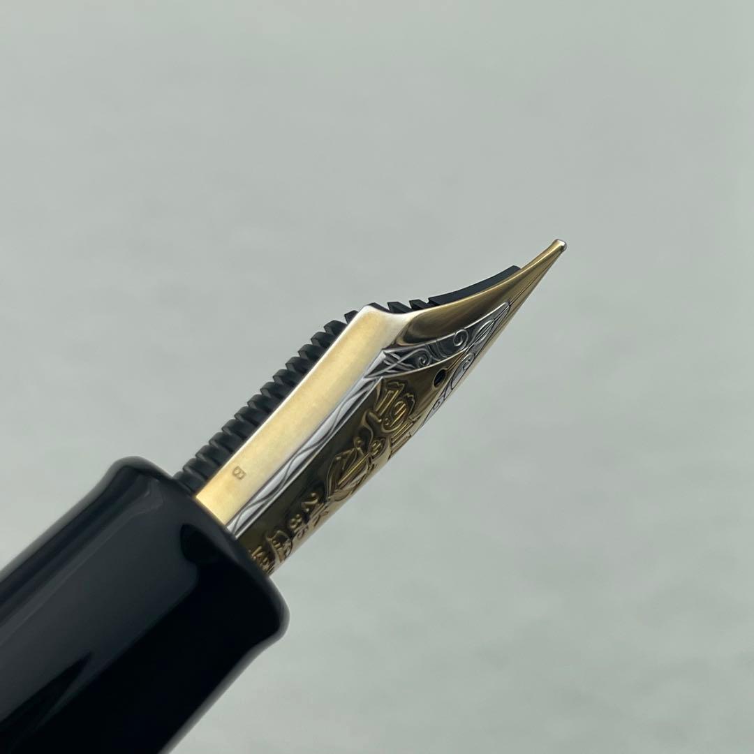 SAILOR セーラー万年筆 キングプロフィット 積層エボナイト 太字 B