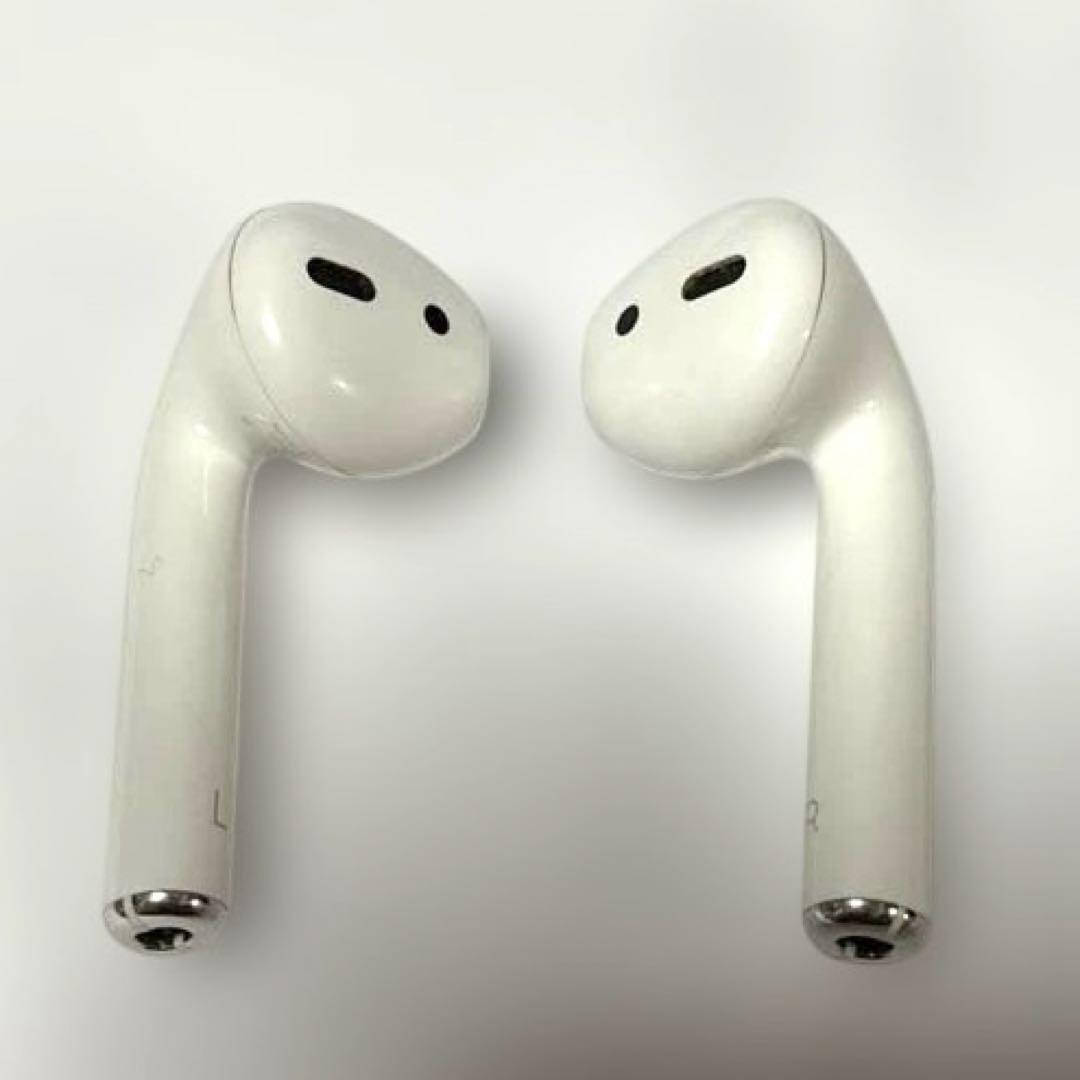 【中古全付】AirPods（第2世代）MV7N2J/A ケース付き
