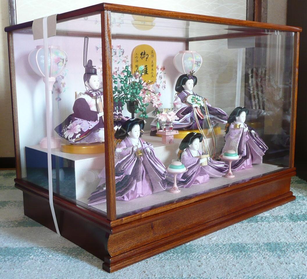 人形師　明春☆三五-５人　友禅　東帯本仕立