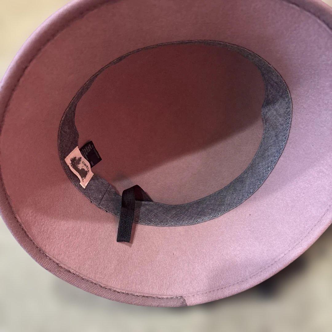 CA4LAベロアリボンチュールハット