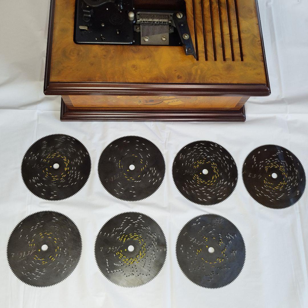 【ジャンク品】THORENS トーレンス ディスク交換式 ドーム型 オルゴール