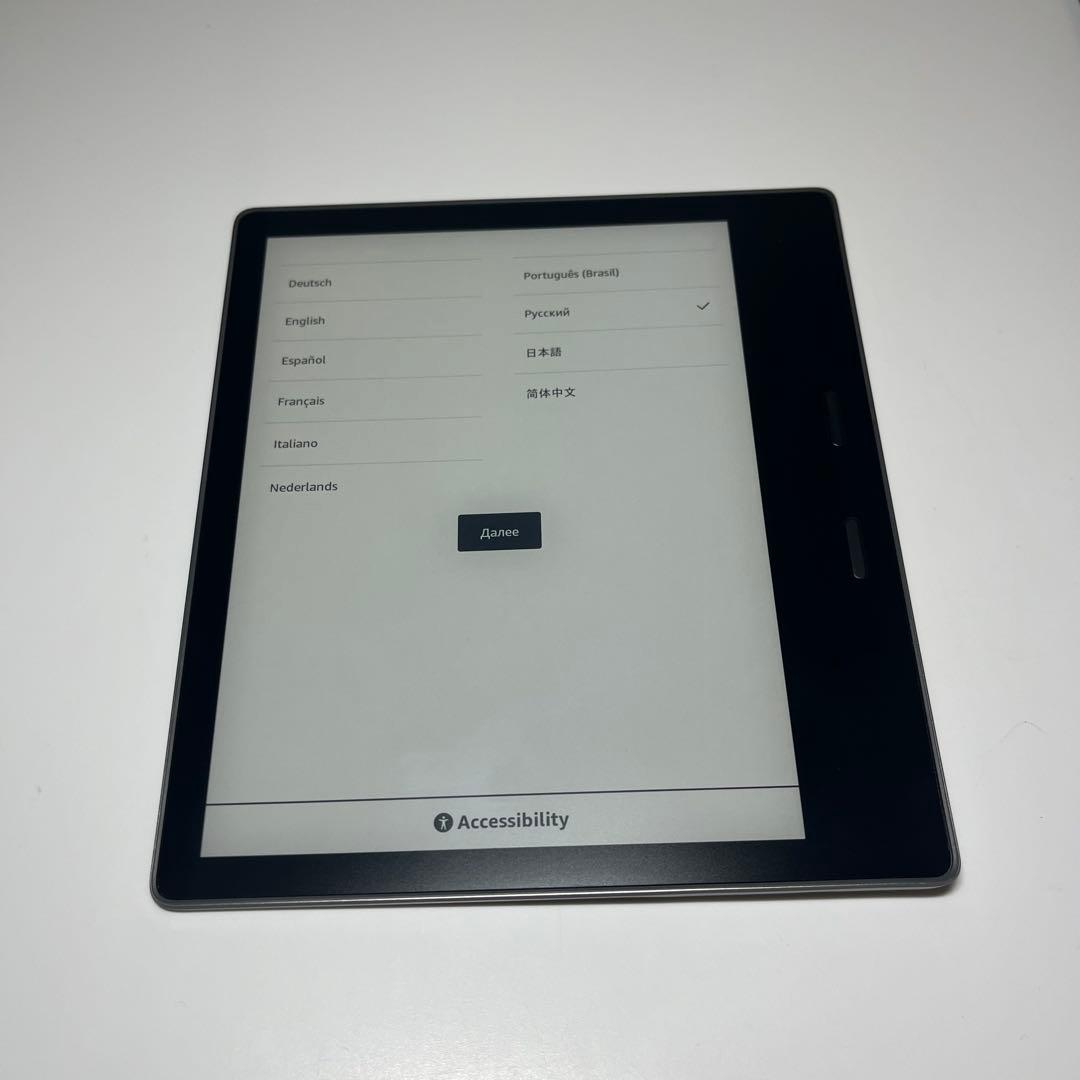 【美品】Kindle Oasis　第10世代　8GB　純正ケース付き