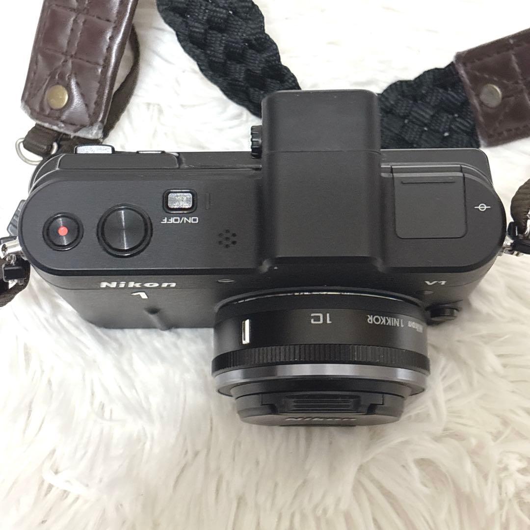 【極希少】Nikon1 V1 ブラック 標準レンズキット