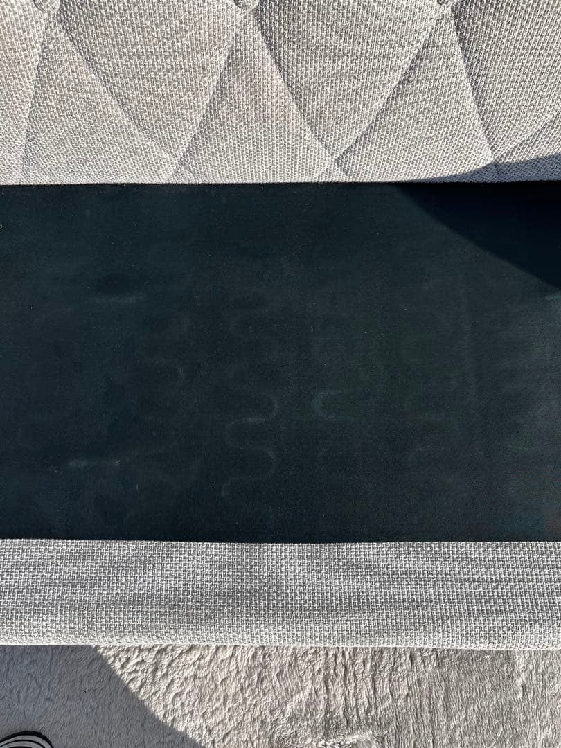 カリモク60 3P ロビーチェア　ミストグレー中古品