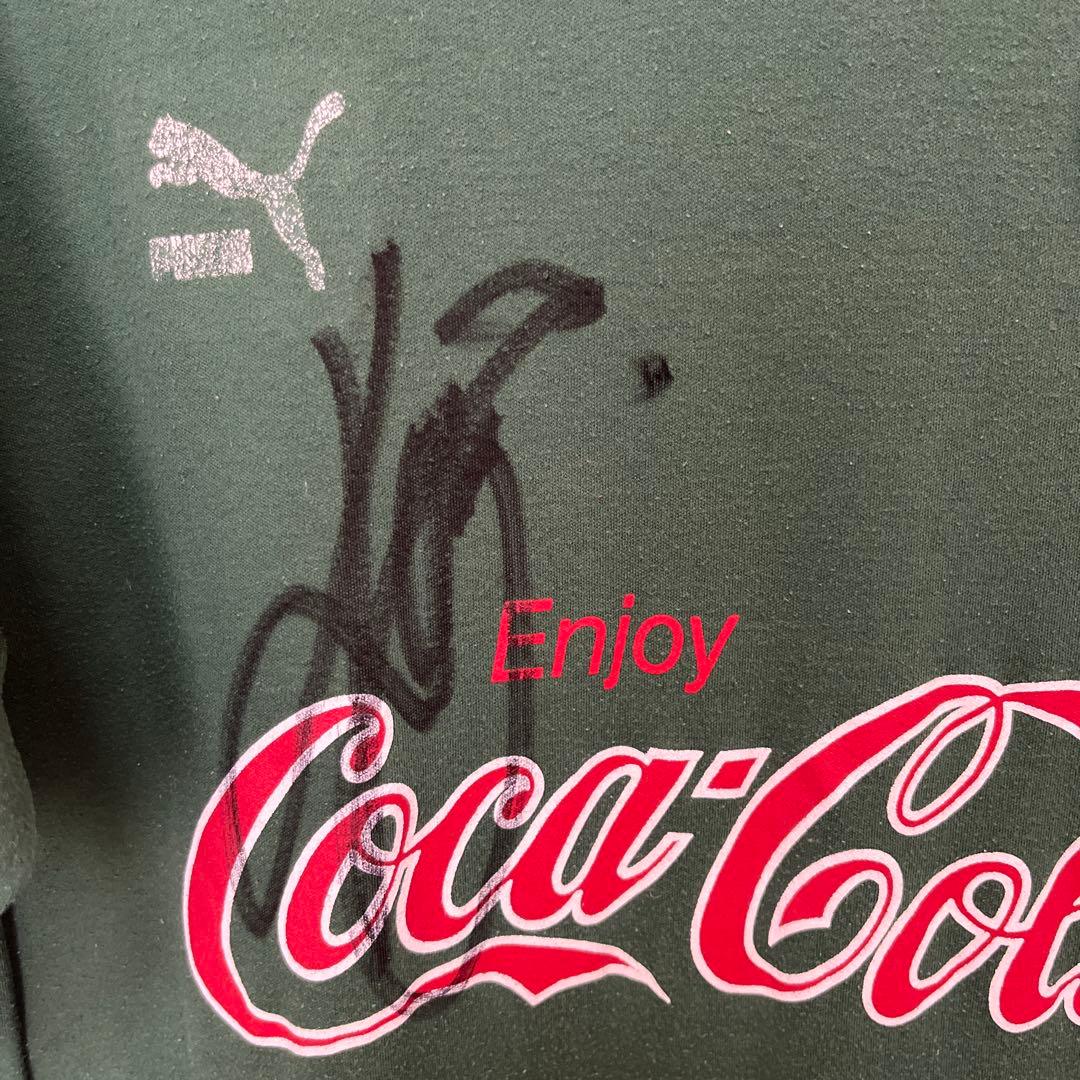 レトロ‼️プーマヒットユニオン製 読売ヴェルディシャツ　三浦知良