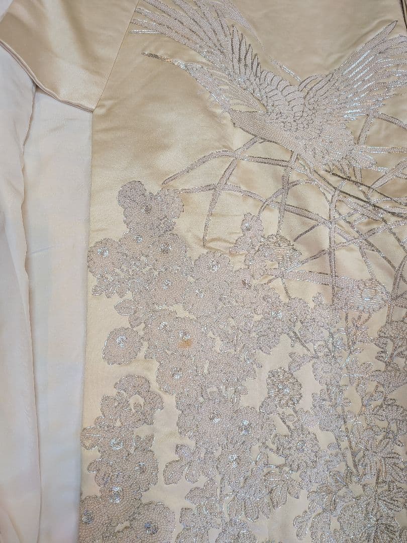 花嫁色打掛け　ディスプレイ　リメイク