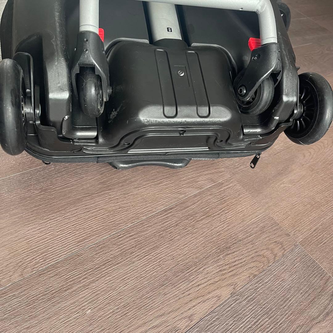 Q-BOX 乗れるキャリーケース　スーツケース　ケース拡張機能付　キャリーカート