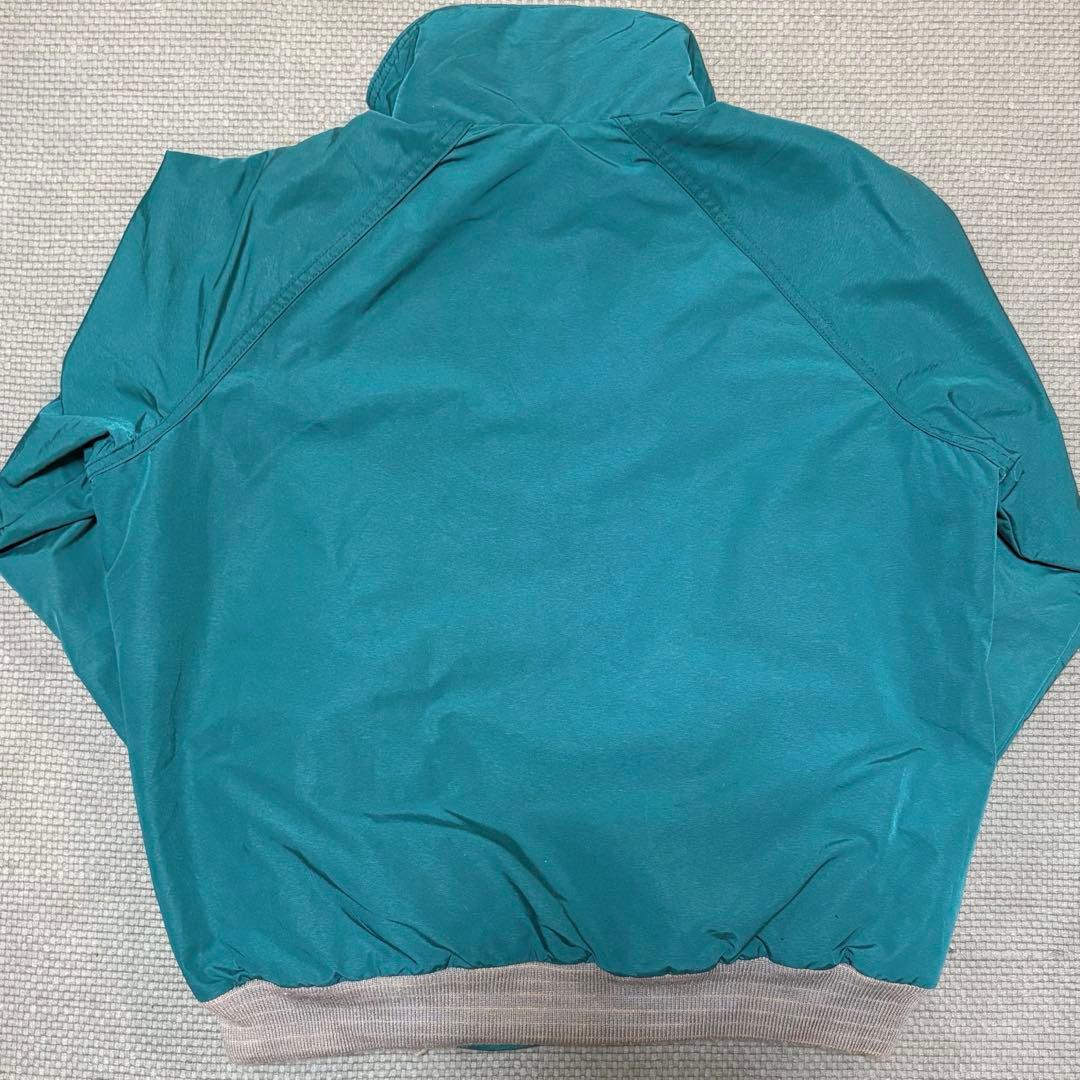 【極美品/USA製】90s L.L.Bean ウォームアップジャケット 緑 M
