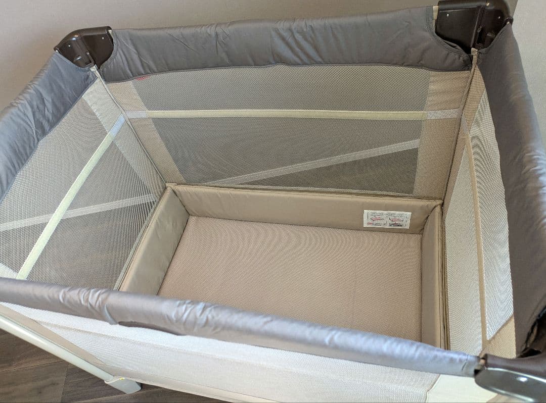 【美品】Aprica ココネルエアー ベビーベッド サークル　未使用級