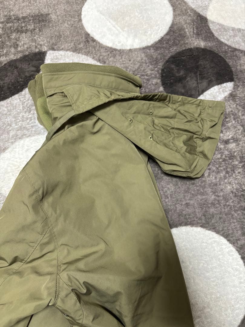 美品 ポロラルフローレン 2way ブルゾン ジャケット メンズ カーキ M