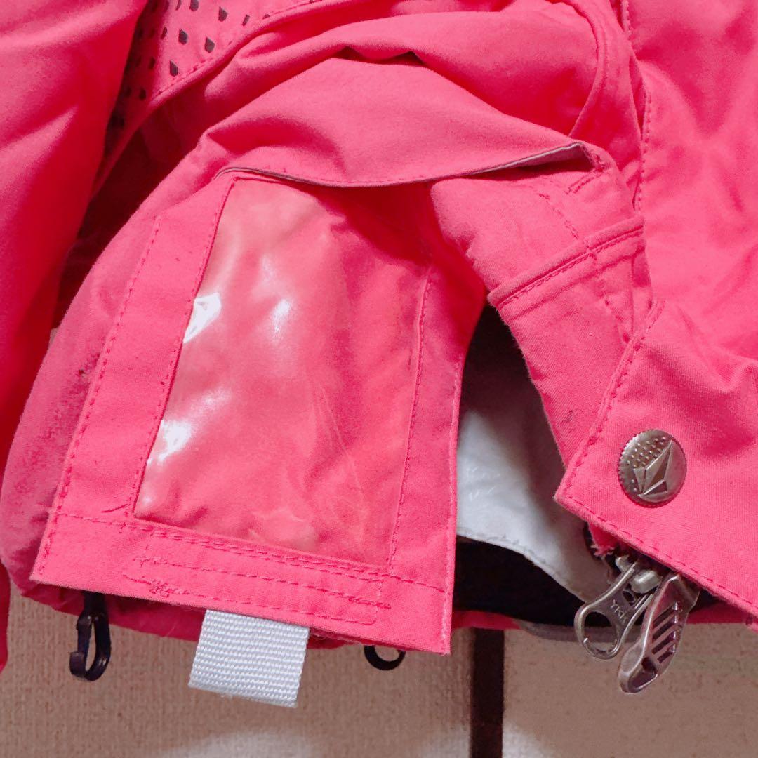 VOLCOM THERMONITE スノーボードウェア【M】ピンク インナー付