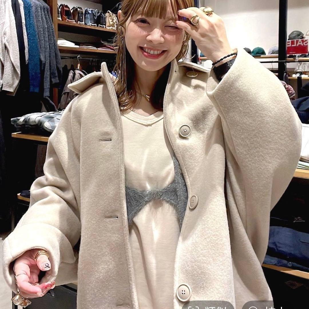 nico and... ライトモッサドルマンジャケットコート【年末限定値下】