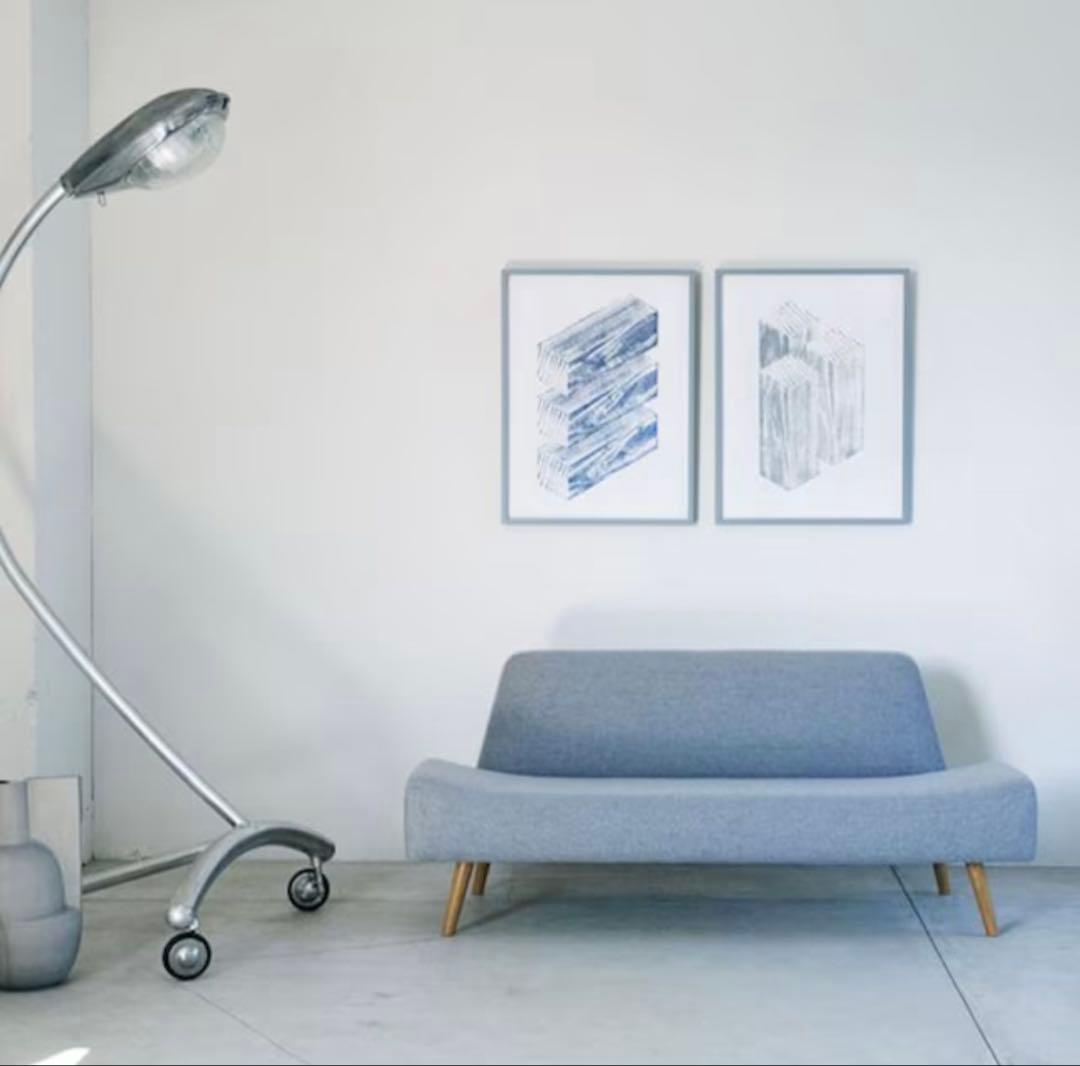 美品　IDEE AO SOFA(イデー アーオソファ) GRAY