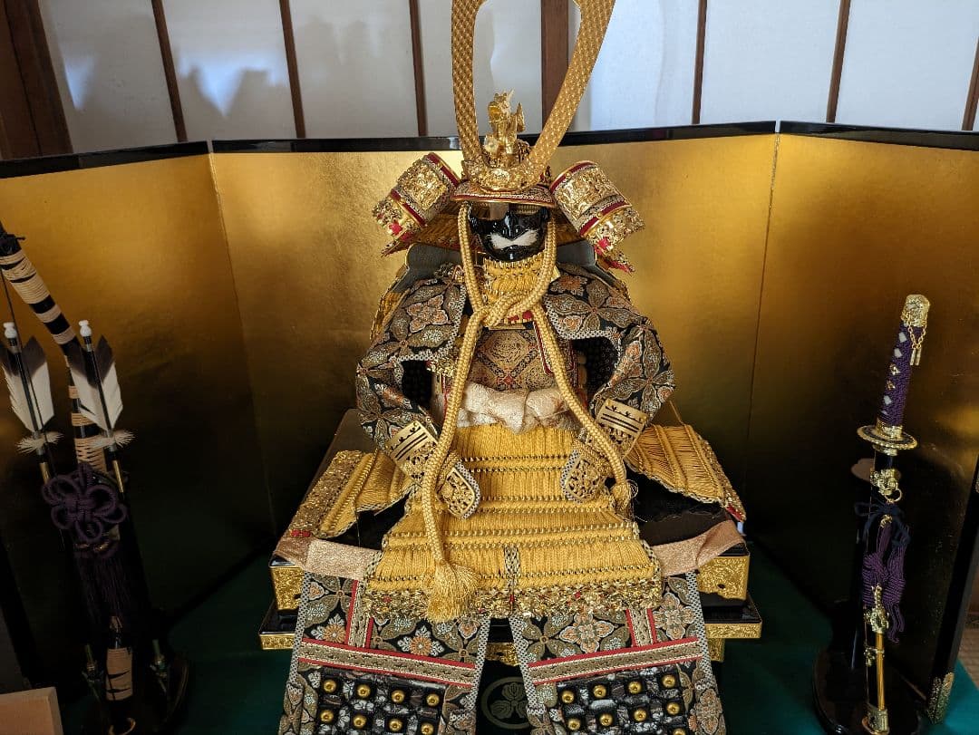 五月人形　島津の高級品
