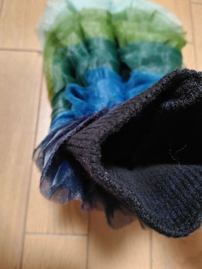 サカイ×トモコイズミ コラボ ハンドウォーマー レッグウォーマー