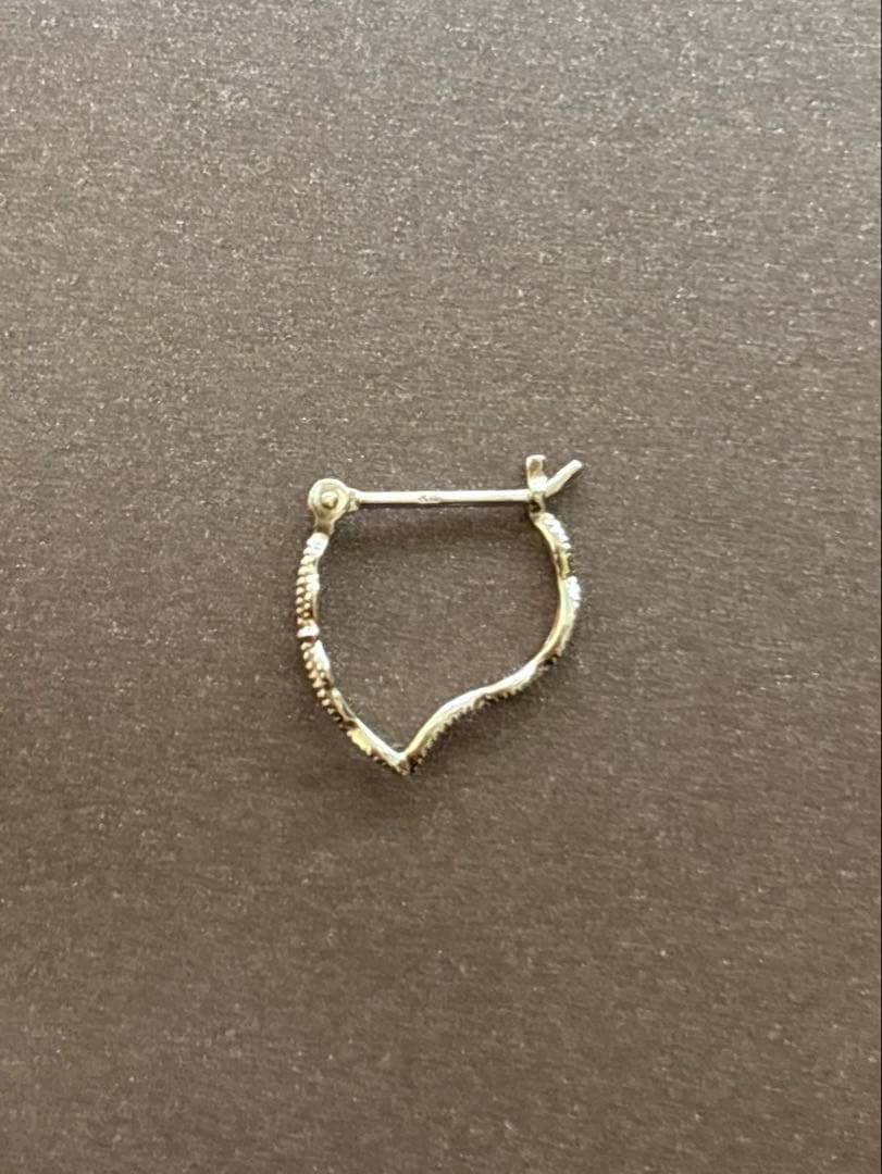 agete ピアス　片耳のみ