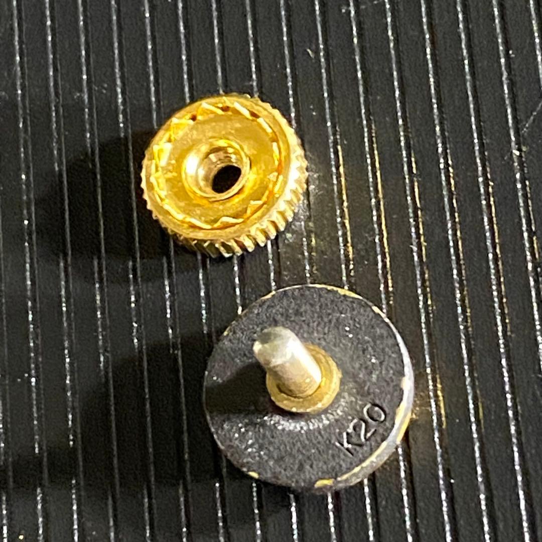 日産プリンス自動車販売　社章　K20刻印　純銀刻印 2個セット　非売品