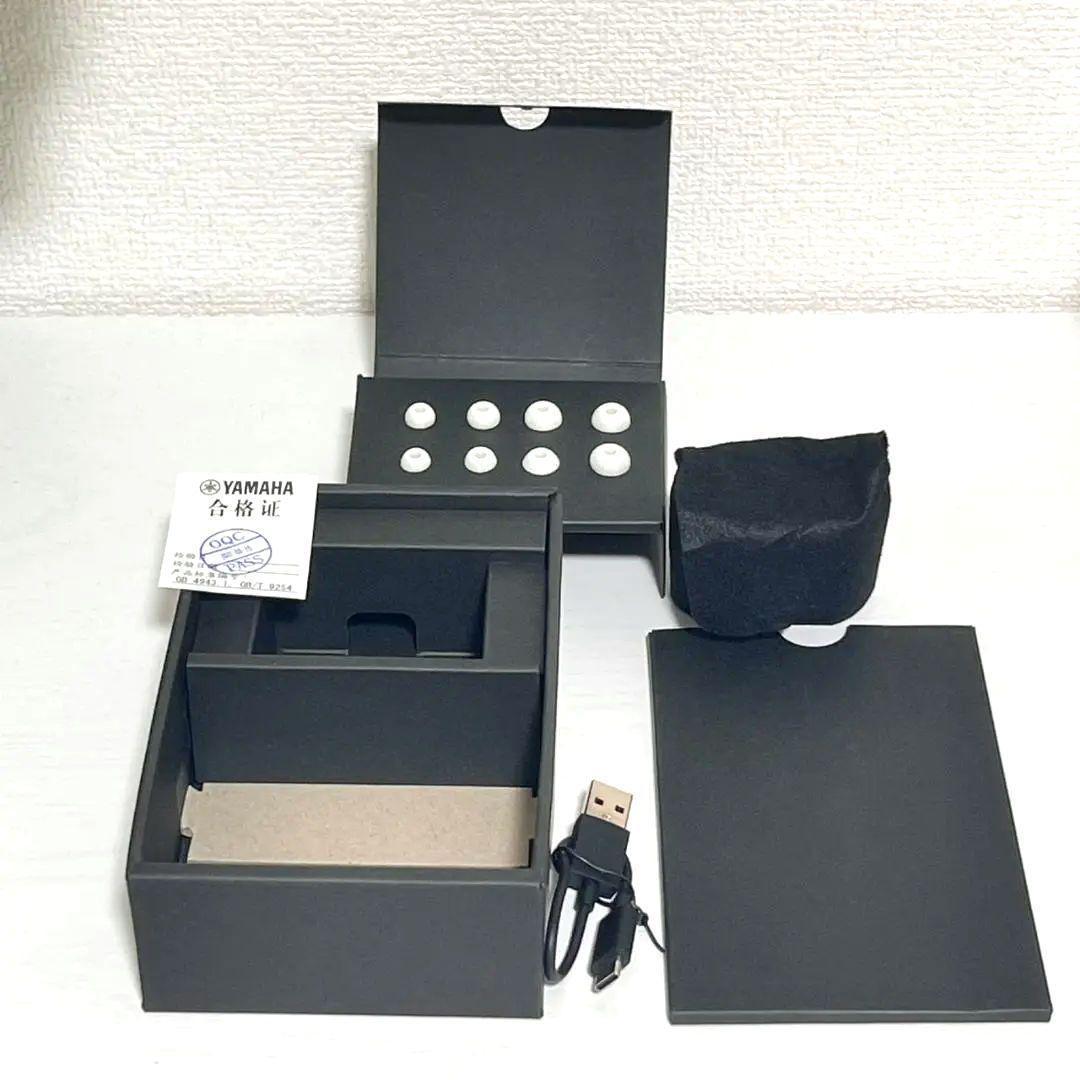 YAMAHA TW‑E7B ホワイト Bluetooth ワイヤレスイヤホン