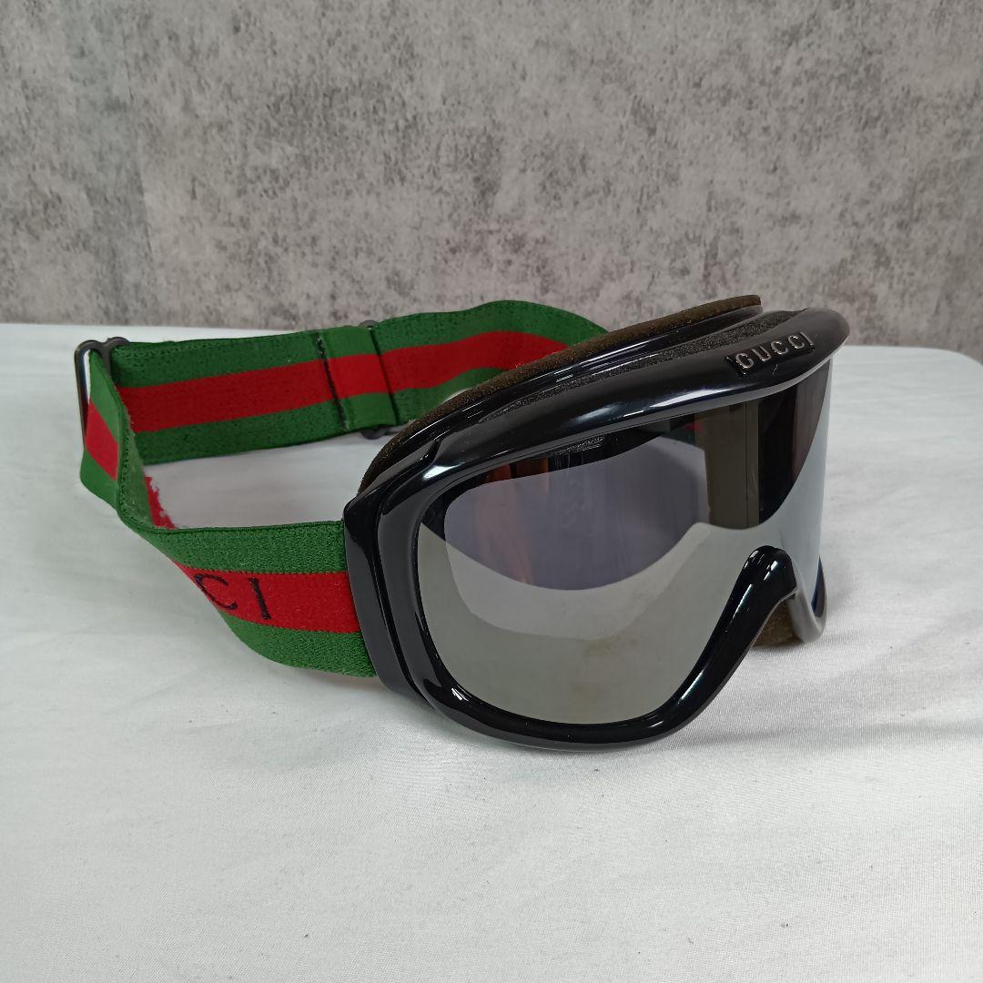 希少 GUCCI グッチ スキーゴーグル シェリーライン 黒 美品 Y2K完売品