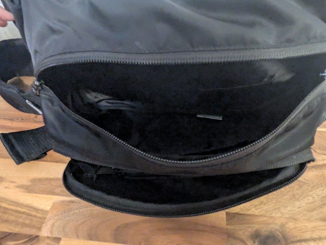 POLBAN MORE ポルバンモア 収納付スリングシート コーデュラブラック