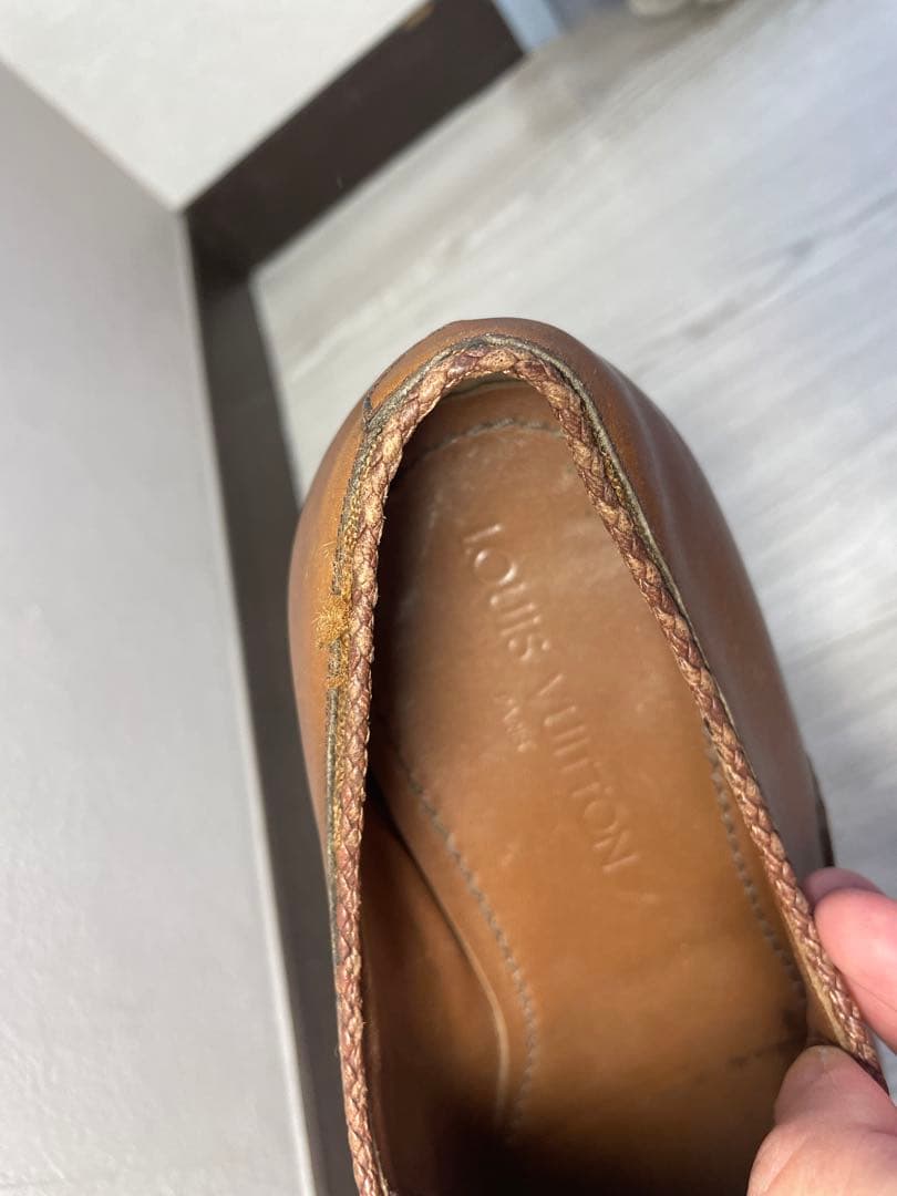 LOUIS VUITTON ルイヴィトン ド　レスシューズ ブラウン 本革靴 7