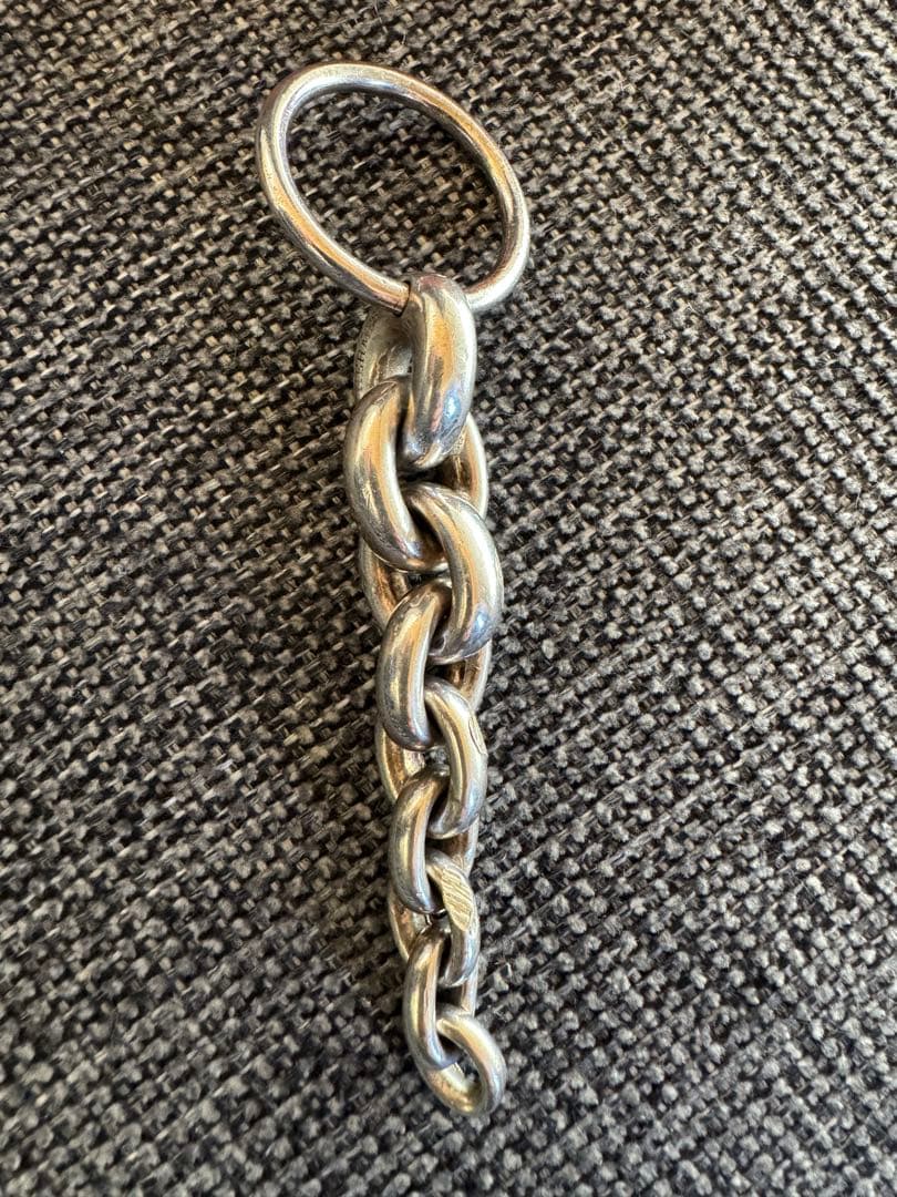 エルメス　クレッシェンド　キーリング　ビンテージ