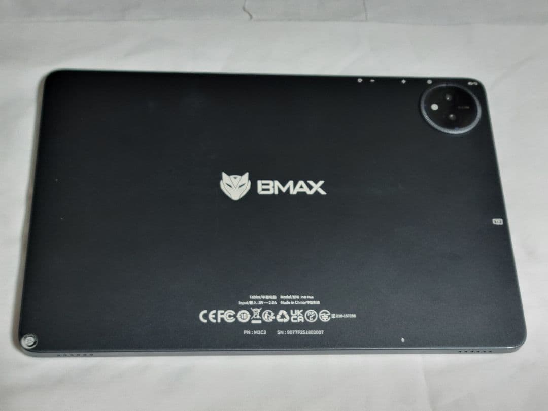 美品 Bmax I10 Plus Android 15 タブレット 10インチ