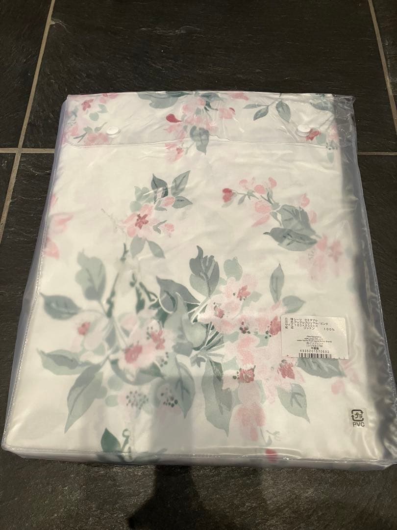 ローラアシュレイ　ボックスシーツ　セミダブル　新品